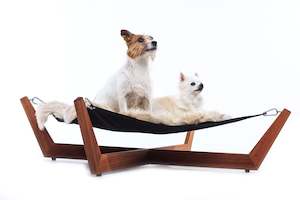 Sleep Dog: Wooden Hammock Bed
