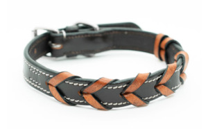 Dog Walk: Chevron Collar