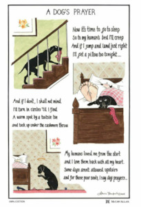 Home People: A Dog's Prayer Tea Towel