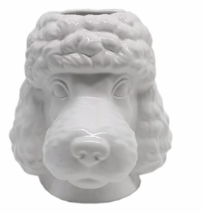 Home People: Ceramic Dog Vase