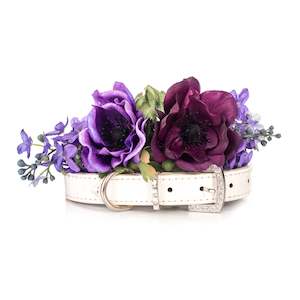 Occasions: Flower Dog Collar
