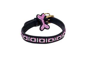 Dog Collars: Rafiki Pink Slim Collar