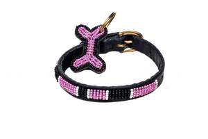 Dog Collars: Rafiki Pink Tiny Collar