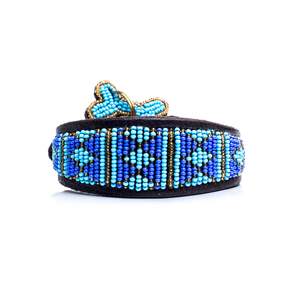 Dog Collars: Rafiki Blue Greyhound Collar
