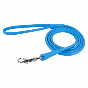 Dog Leads: European Rolled Leather Lead