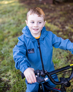 Products: Rainjacket - Denim - Kids Outdoor Clothing NZ - Puddle Jumpers