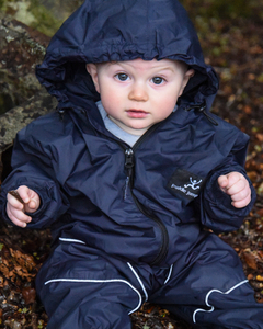 Products: Extreme Dryshell Splashsuit - Navy - Kids Outdoor Clothing NZ - Puddle Jumpers