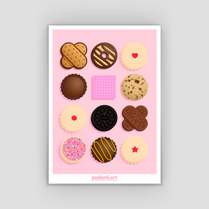 Products: Bikkies Print- A4 pudunkart