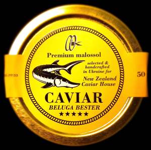 Frontpage: NZ Caviar House - Beluga Bester Caviar 50g