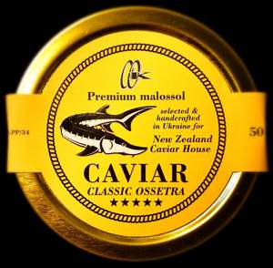 Frontpage: NZ Caviar House - Classic Ossetra 50g