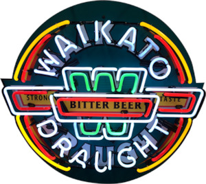Business Signs: Waikato Draught Neon Sign - NEB-306