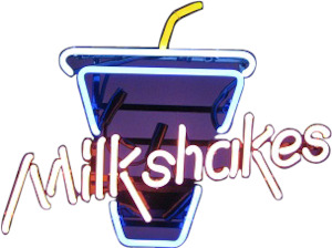 Milkshakes Neon Sign - NEBS-246