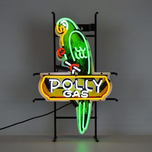 Nostalgia Signs: Polly Gas Parrot Neon Sign - NEP-182