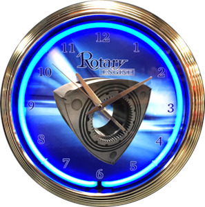 Clock Japanese: Rotary Engine Neon Clock - NENC-145
