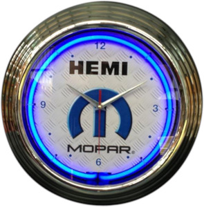 Hemi Mopar Neon Clock - NENC-100