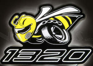 Sign Dodge: Scat Pack 1320 Dragpack  Slim LED  NEA -1320