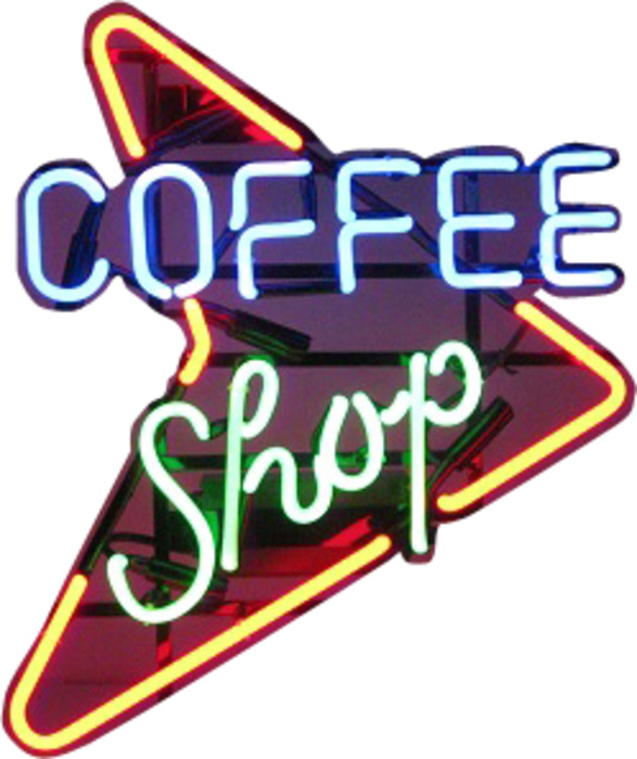 Business Signs: Coffee Shop Neon Sign - NEBS-146