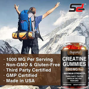 Whats Hot This Month: Creatine Gummies - Made in USA - Monohydrate