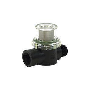 Shurflo Bowl Style Strainer - Pump