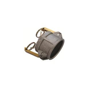 Aluminium Type DC Camlock Fittings Dust Cap x Female Coupler - Pump