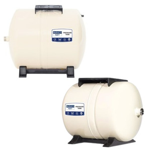 Products: Bianco Pressure Tank Litre Horizontal Almond 4 Bar Pre-Charge - Pump
