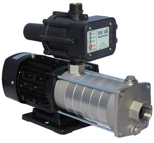 TREVOLI - CM4-60E - Stainless Steel Multistage Water Pump for Large Home / Farm