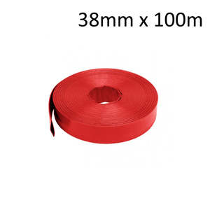 Layflat Hose: 10 Bar Lay Flat Delivery Hose 38mm (1½ inch) 100 metre roll complete