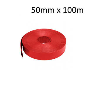 Layflat Hose: 10 Bar Lay Flat Delivery Hose 50mm (2 inch) 100 metre roll complete