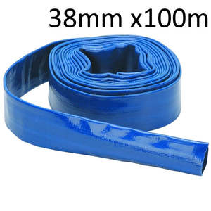 4 Bar Lay Flat Delivery Hose 38mm (1½ inch) 100 metre roll complete