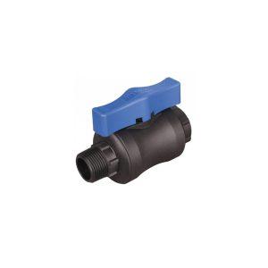 Hansen Full Flow (Blue) Handle Male/Female Ball Valve