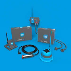 Smart Water Tank Monitors And Controllers: Desk Mount WiFi LCD Starter Pack PRO