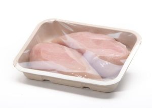 Products: Fibre Produce and Meat Tray 194 x 148 x 25mm - Punchbowl Packaging