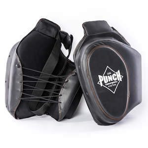 Protective Equipment: THIGH PADS - ONE SIZE - BLACK