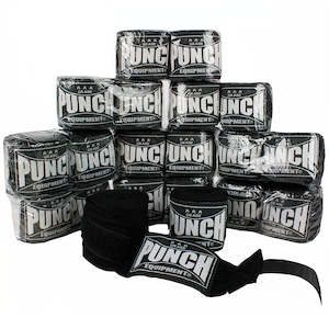 Boxing Hygiene: HAND WRAPS - Stretch - 4.5m  BULK PACK 10 PAIRS