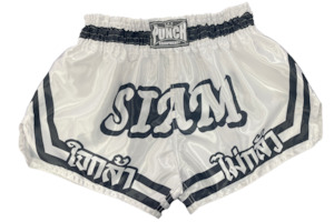 Youth: THAI SHORTS - Siam™ - WHITE/BLACK