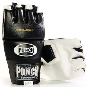 Mma: MMA GLOVES - Debt Collectors® - BLACK/WHITE