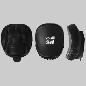 All: FOCUS PADS - Custom Logo - BLACK (Ctn of 24 Pairs)