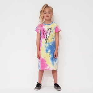 Tie Dye Peace Out Tee Shirt Dress – Size 2 year