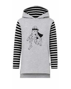 Tops: Hooded Tee - Super Yeti