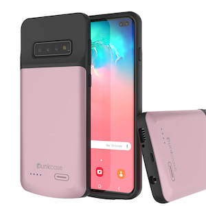 PunkJuice S10+ Plus Battery Case Rose - Fast Charging Power Juice Bank with 5000mAh