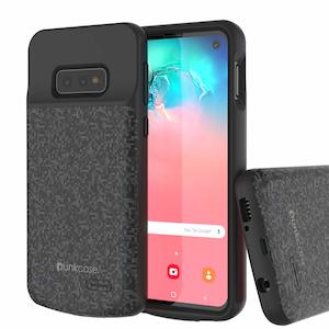 PunkJuice S10e Battery Case Black - Fast Charging Power Juice Bank with 4700mAh