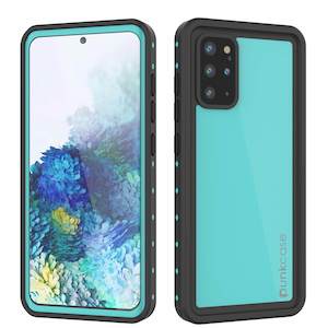 Galaxy S20+ Plus Waterproof Case PunkCase StudStar Teal Thin 6.6ft Underwater IP&hellip;