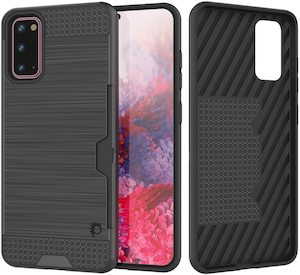 Galaxy S20 Case, PUNKcase [SLOT Series] [Slim Fit] Dual-Layer Armor Cover w/Inte&hellip;