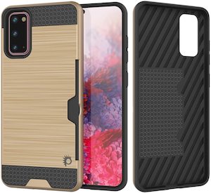 Galaxy S20 Case, PUNKcase [SLOT Series] [Slim Fit] Dual-Layer Armor Cover w/Inte&hellip;