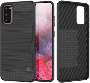 Galaxy S20 Case, PUNKcase [SLOT Series] [Slim Fit] Dual-Layer Armor Cover w/Inte&hellip;