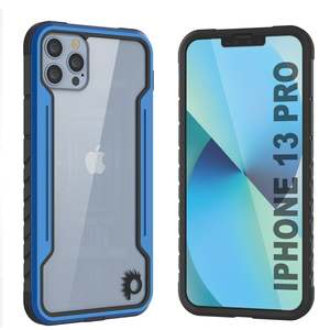 Punkcase Iphone 13 Pro Avenger Case Protective Military Grade Multilayer Cover: Punkcase iPhone 13 Pro ravenger Case Protective Military Grade Multilayer Cover [Navy Blue]