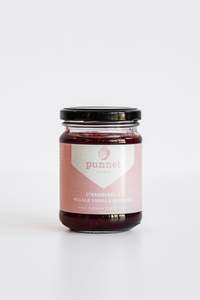 Punnet Retail Range: Punnet's Strawberry and Heilala vanilla bean jam
