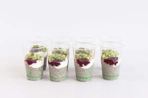 Punnet Catering: Individual Chia Pots x 10