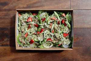 Lunch: Dreamy green salad
