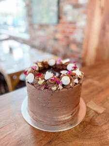 Chocolate and Caramel Cake